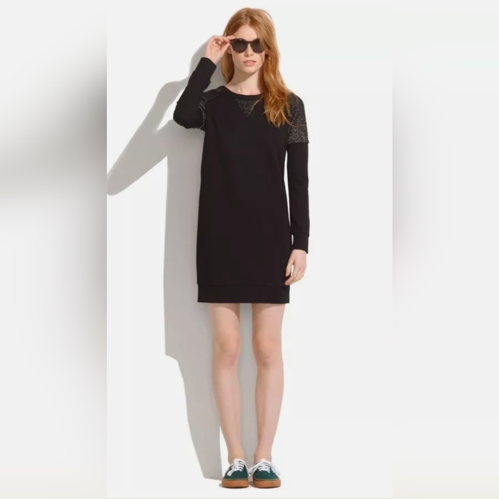 Pre-loved Madewell Ponte Baseball Dress - Size S
